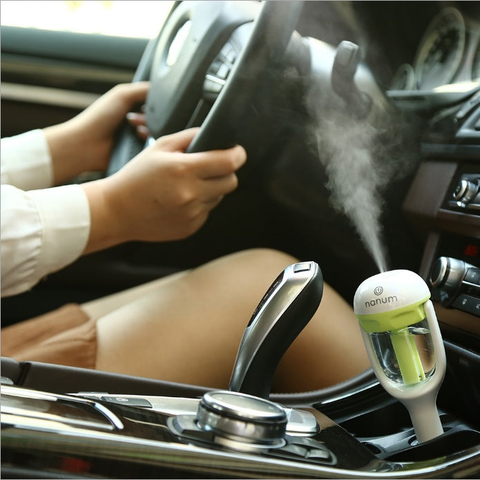 Car Humidifier Air Purifier Freshener and Essential Oil Diffuser