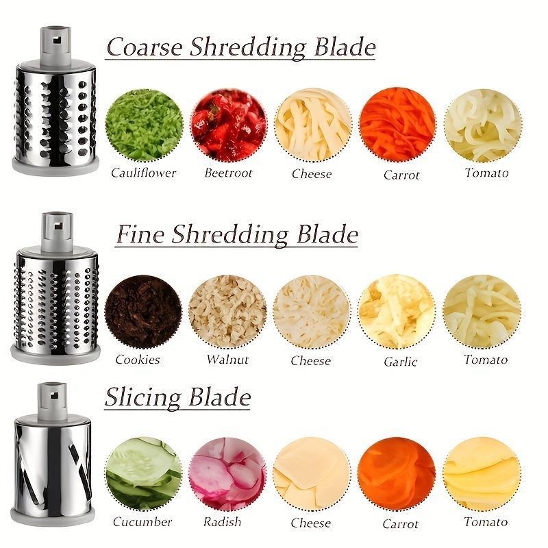 LUXIGEAR™ 3 In 1 Vegetable Slicer and Shredder
