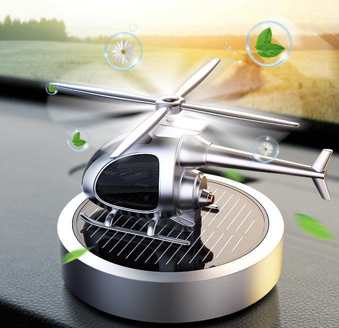 Solar Powered Car Diffuser with Perfume Ornaments