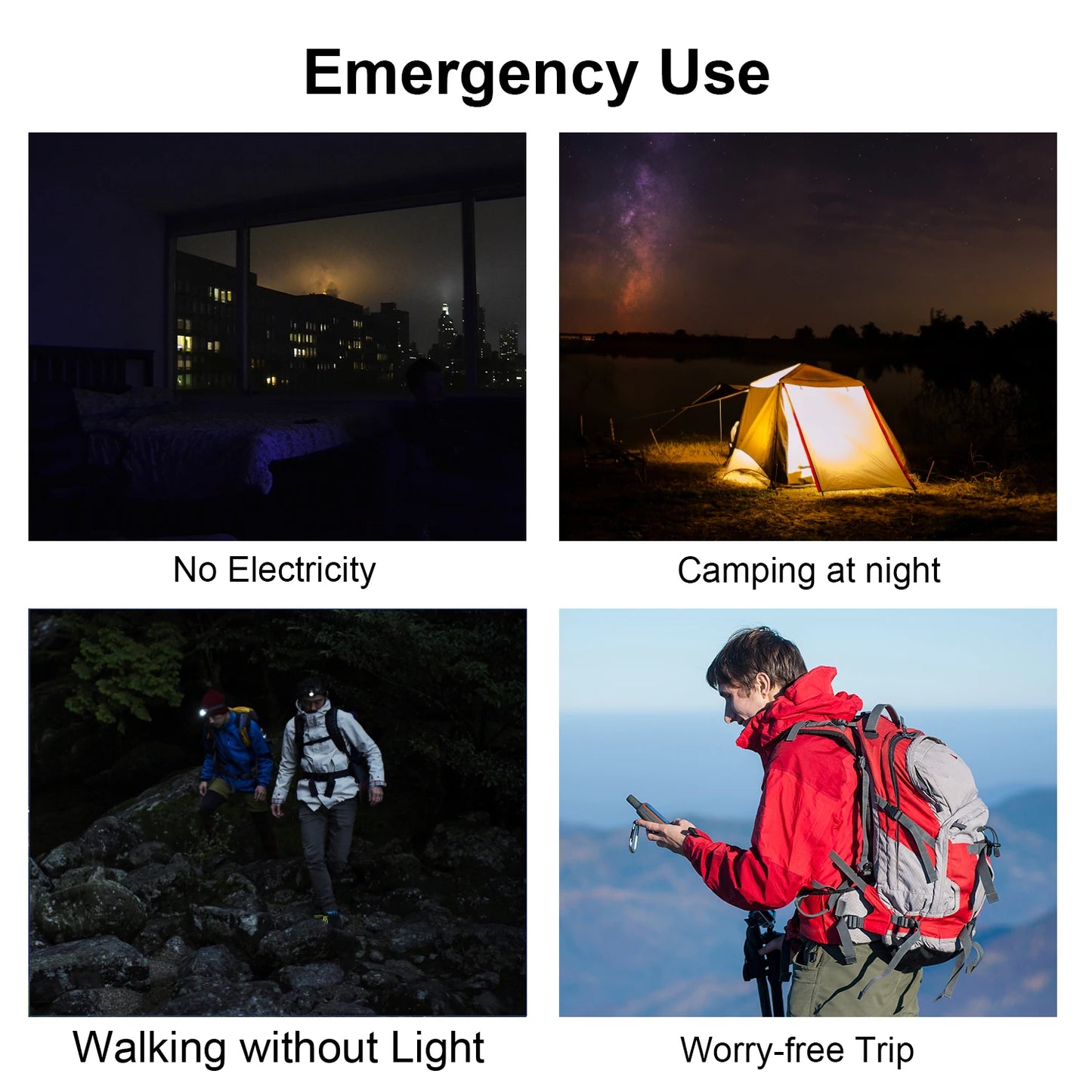 XIBUZZ™ Waterproof Outdoor Solar Power Bank 38800mAh