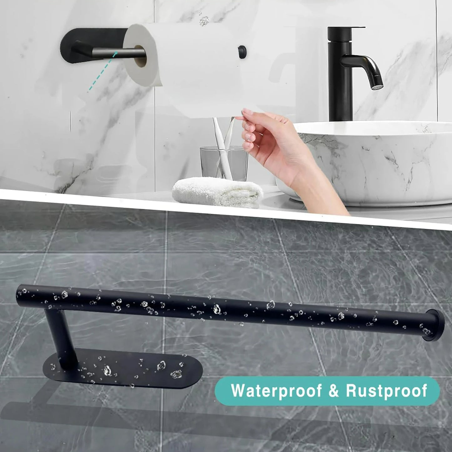 FlexiGear™ Stainless Steel Paper Towel Holder