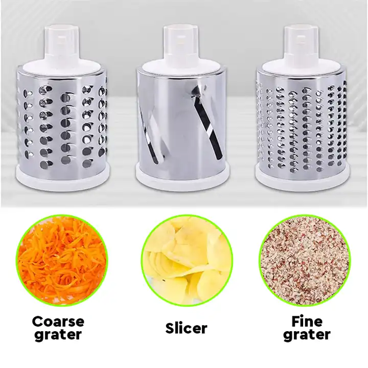 LUXIGEAR™ 3 In 1 Vegetable Slicer and Shredder