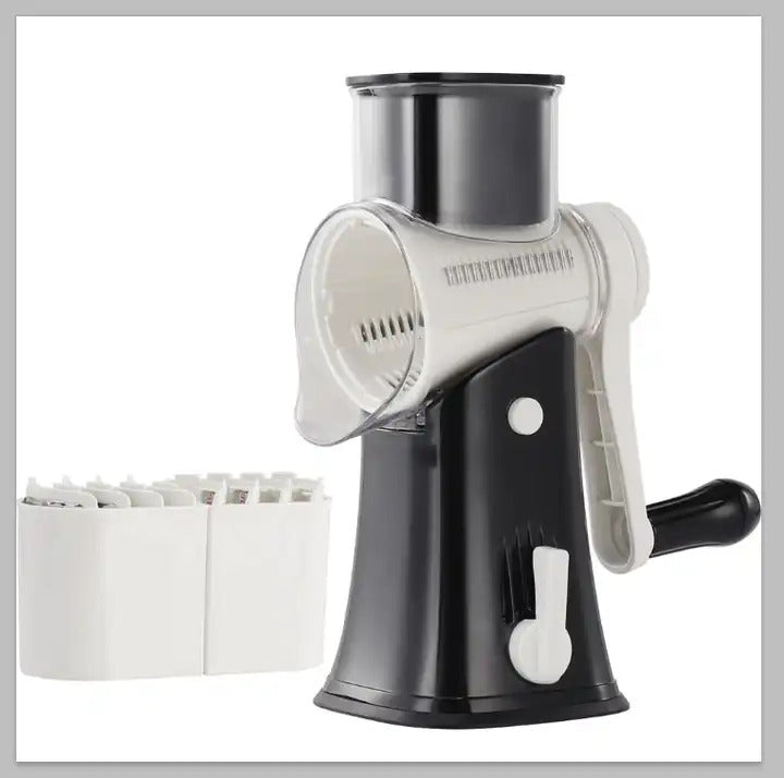 LUXIGEAR™ 5 In 1 Rotary Cheese Grater