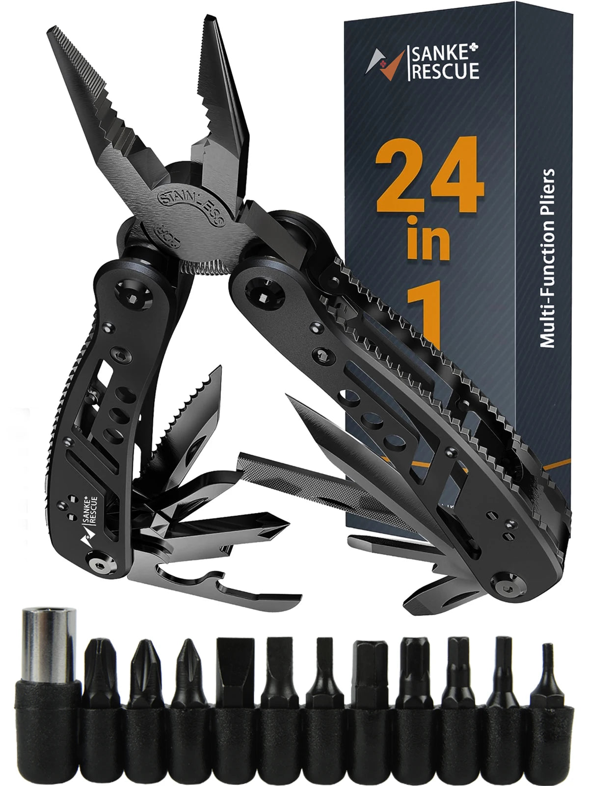 FlexiGear™ 24 In 1 Multifunctional Wire Cutters Pliers