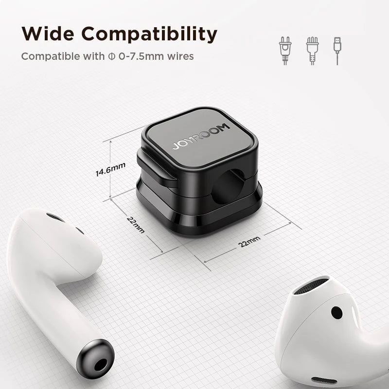 XIBUZZ™ Tangle-free Magnetic Cable Organizer