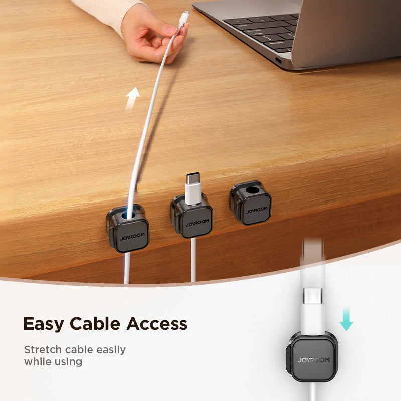 XIBUZZ™ Tangle-free Magnetic Cable Organizer