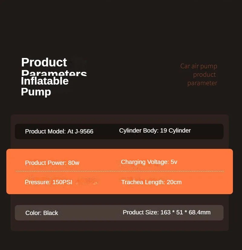 FlexiGear™ 2-In-1 Portable Inflator Pump and Power Bank