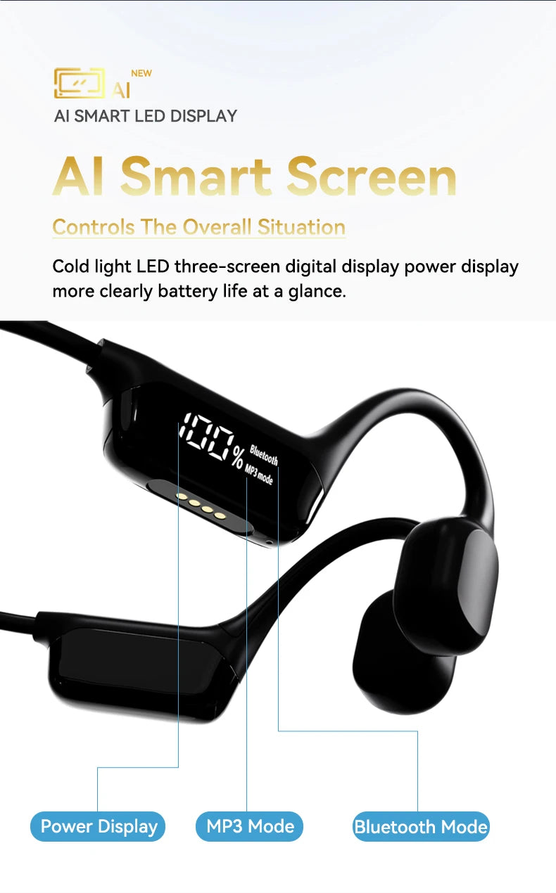XIBUZZ™ Swimming Wireless Headphones IPX8