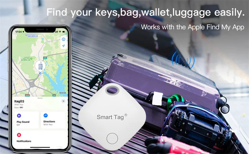 FlexiGear™ Find My Device GPS Tracker Smart Air Tag: Never Lose What Matters Most