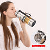 Large Capacity Stainless Steel Portable Thermos Vacuum Flask with Rope Thermo Bottle