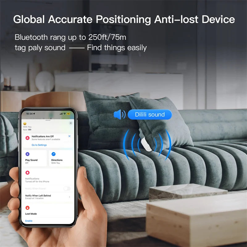FlexiGear™ Find My Device GPS Tracker Smart Air Tag: Never Lose What Matters Most
