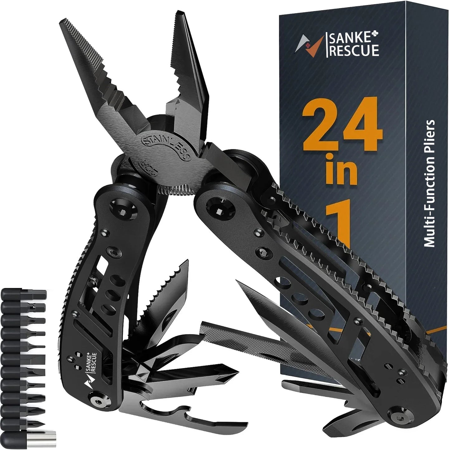 FlexiGear™ 24 In 1 Multifunctional Wire Cutters Pliers