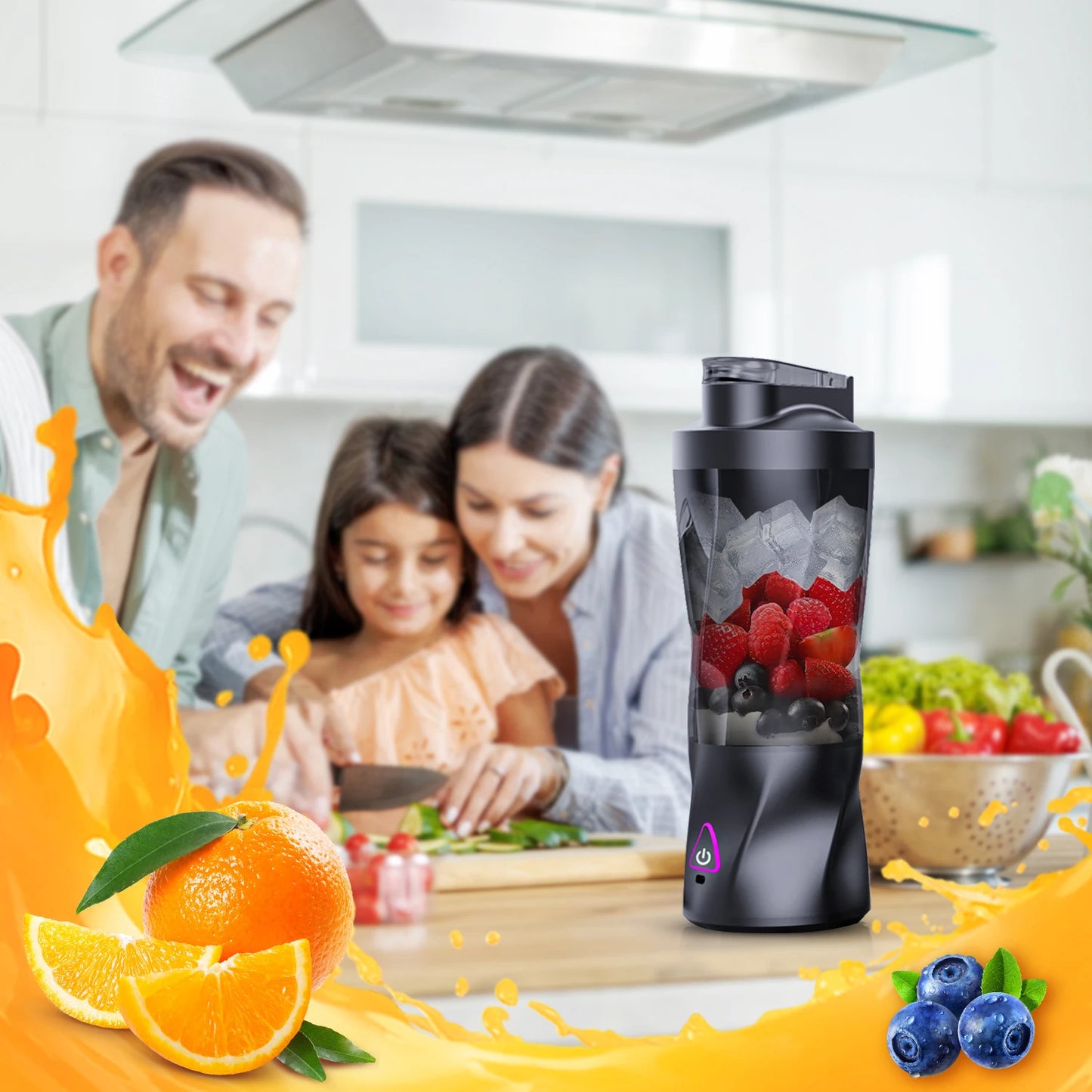 LUXIGEAR™ Electric Portable Juicer 700ML