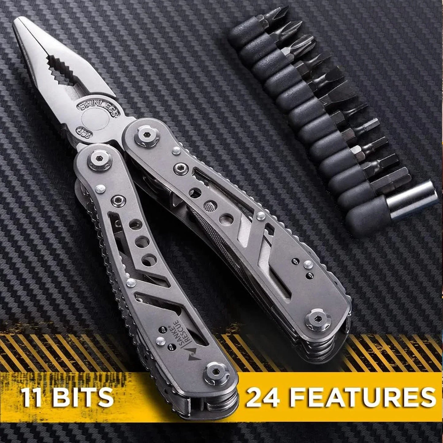 FlexiGear™ 24 In 1 Multifunctional Wire Cutters Pliers