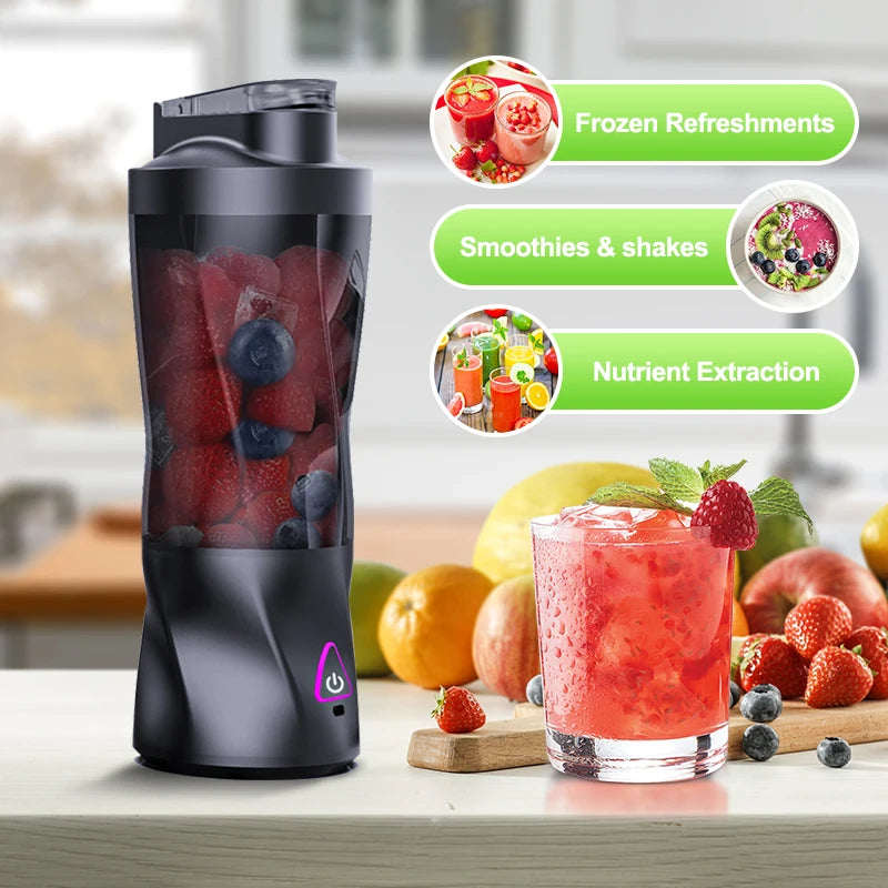 LUXIGEAR™ Electric Portable Juicer 700ML