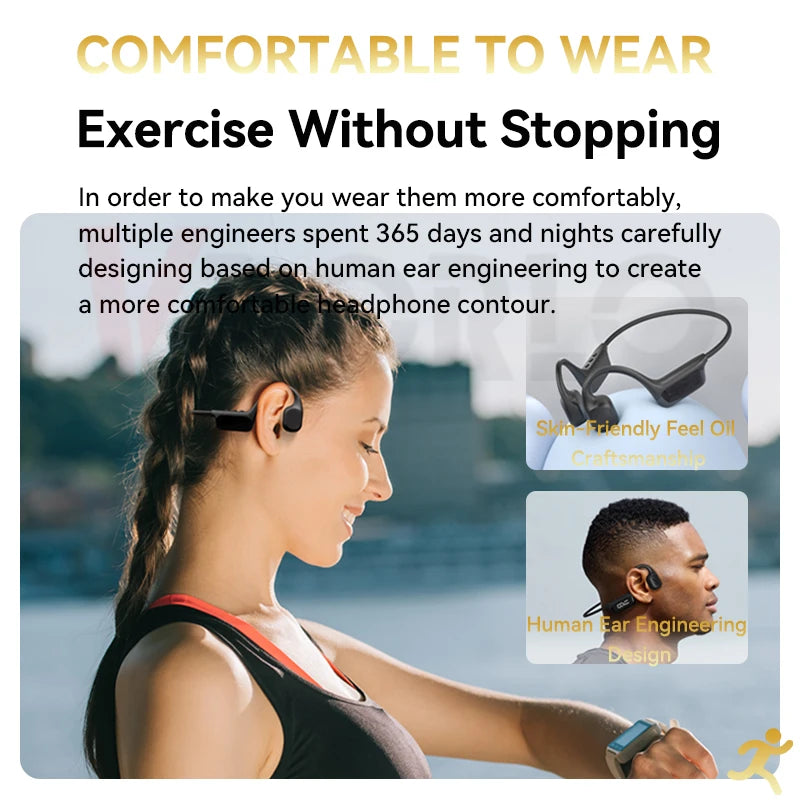 XIBUZZ™ Swimming Wireless Headphones IPX8