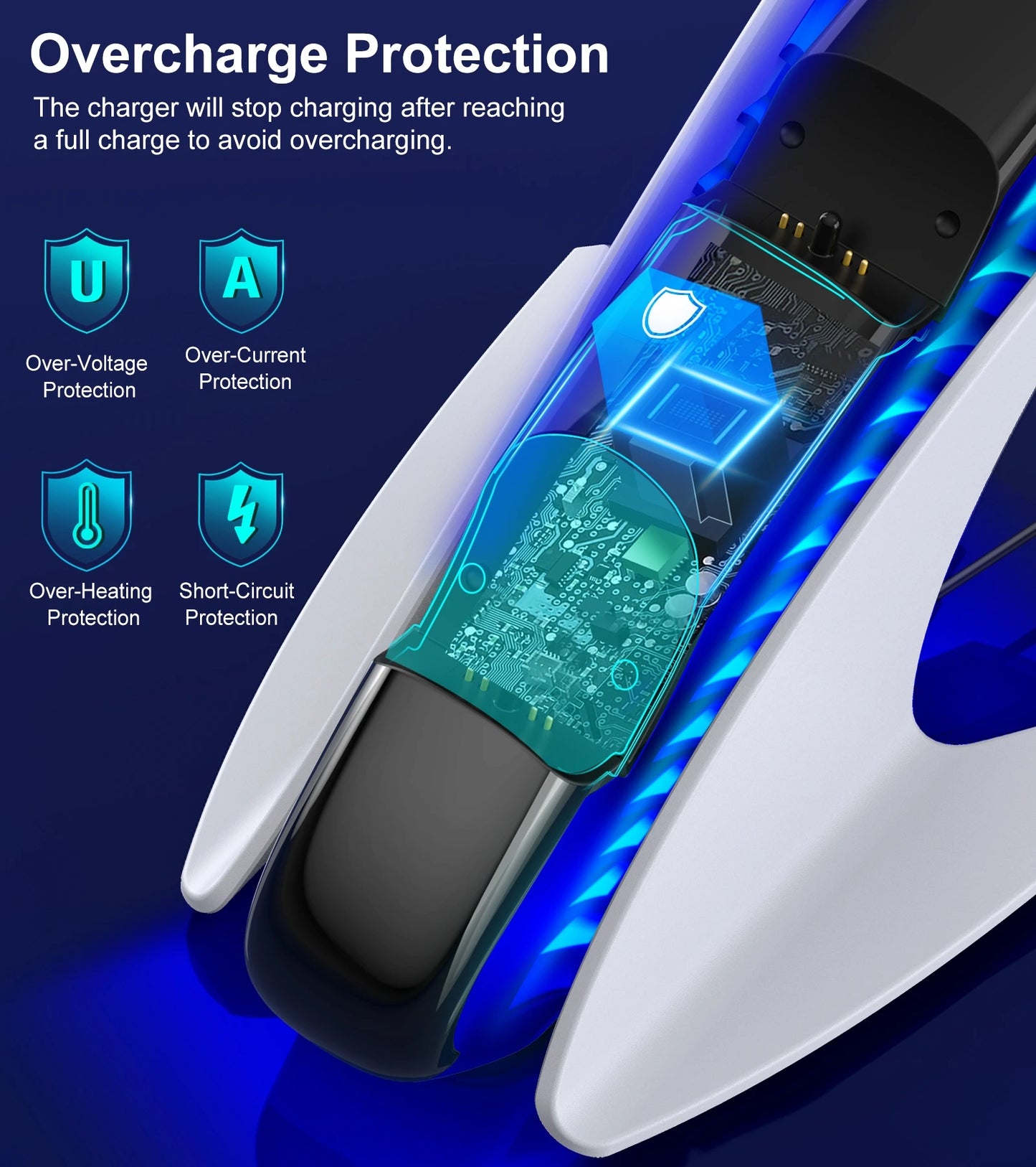 XIBUZZ PS5 Dual Controller Charger Fast Charging