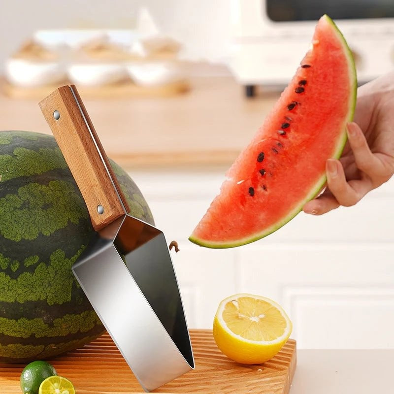 Triangle Cutting Knife Watermelon Fruit Splitter - 430 Stainless Steel