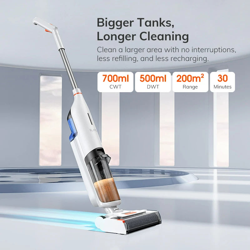 FlexiGear™ Cordless Smart Vacuum Cleaner 2.5L Dual Water Tank