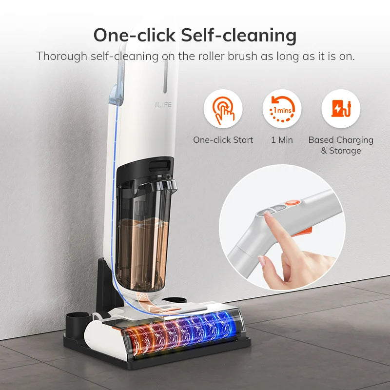 FlexiGear™ Cordless Smart Vacuum Cleaner 2.5L Dual Water Tank