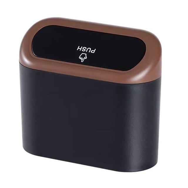 XIBUZZ™ Mini Car Trash Can with Lid.