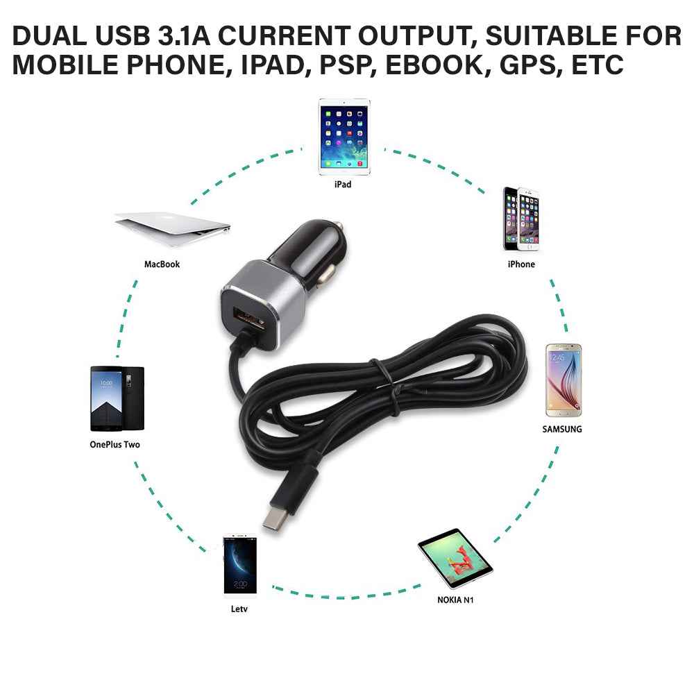 Nintendo Switch Lite Charger for Car with 5V/3.0A