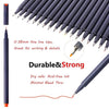 18-Piece Set of Art Color Pens - Fine Liner Journal Pens for Drawing, Coloring, and School Supplies - 0.4mm Fine Tip - Assorted Colors - Perfect for Artists and Students - Cart Pen Included