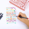 18-Piece Set of Art Color Pens - Fine Liner Journal Pens for Drawing, Coloring, and School Supplies - 0.4mm Fine Tip - Assorted Colors - Perfect for Artists and Students - Cart Pen Included