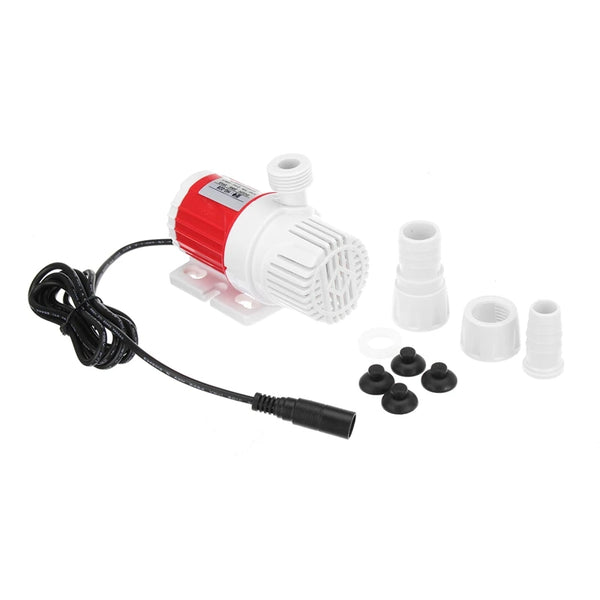 Submersible Water Pump - DC 12v 20W 1100L/H Flow Rate - Mini Ultra Quiet Water Pump