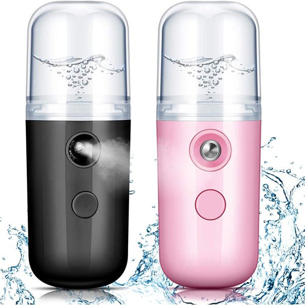 Maquillage quotidien Handheld Facial Mister 30ml Rechargeable - Humidificateur facial - Pulvérisateur facial portable