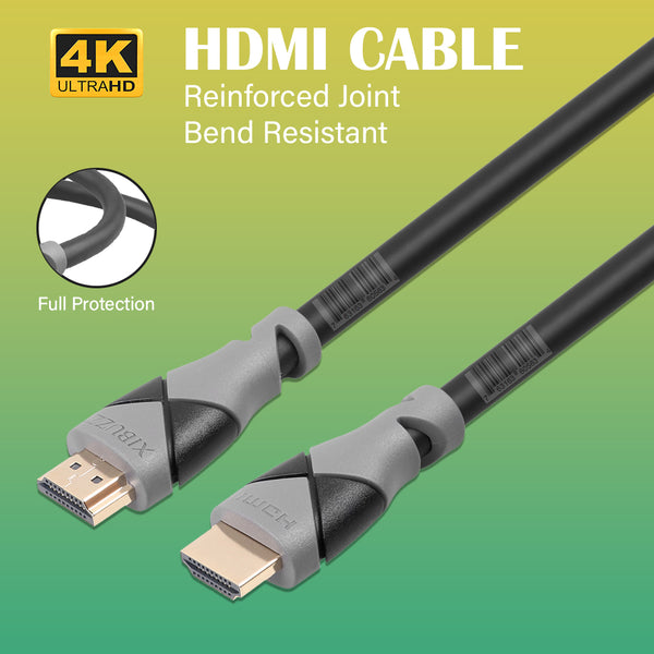 Câble HDMI XIBUZZ 75 pieds 4k 18Gpbs Câbles HDMI vers HDMI haute vitesse 