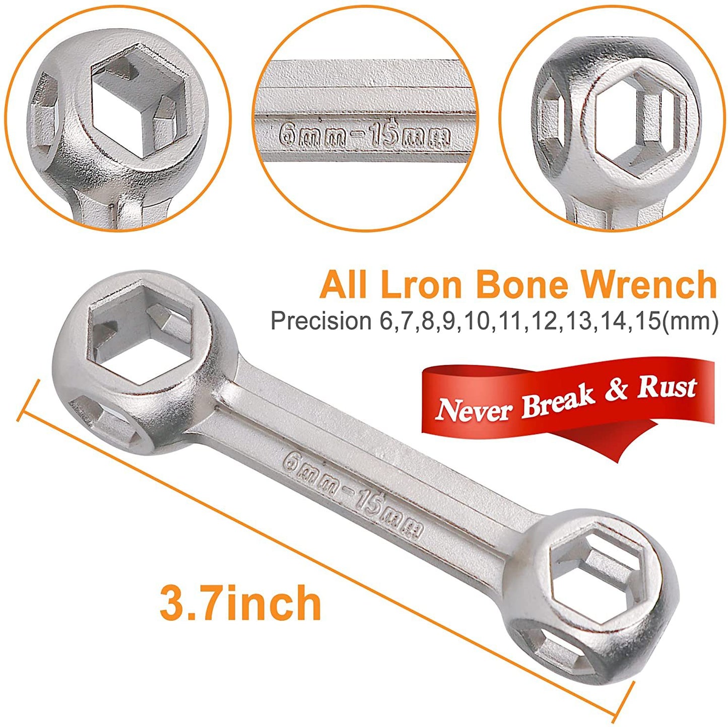 FlexiGear™ 20-In-1 Bicycle Multi-Tool Wrench Set