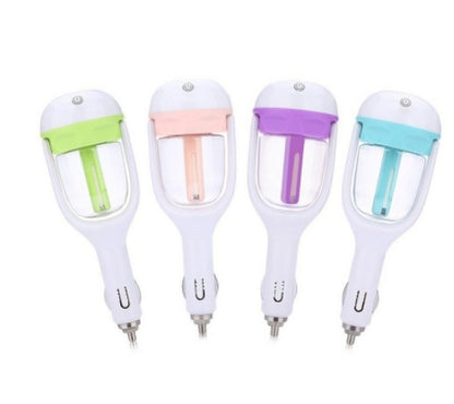 Car Humidifier Air Purifier Freshener and Essential Oil Diffuser