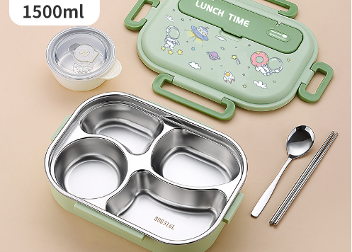 LUXIGEAR™ Kids Lunch Box 316 stainless Steel