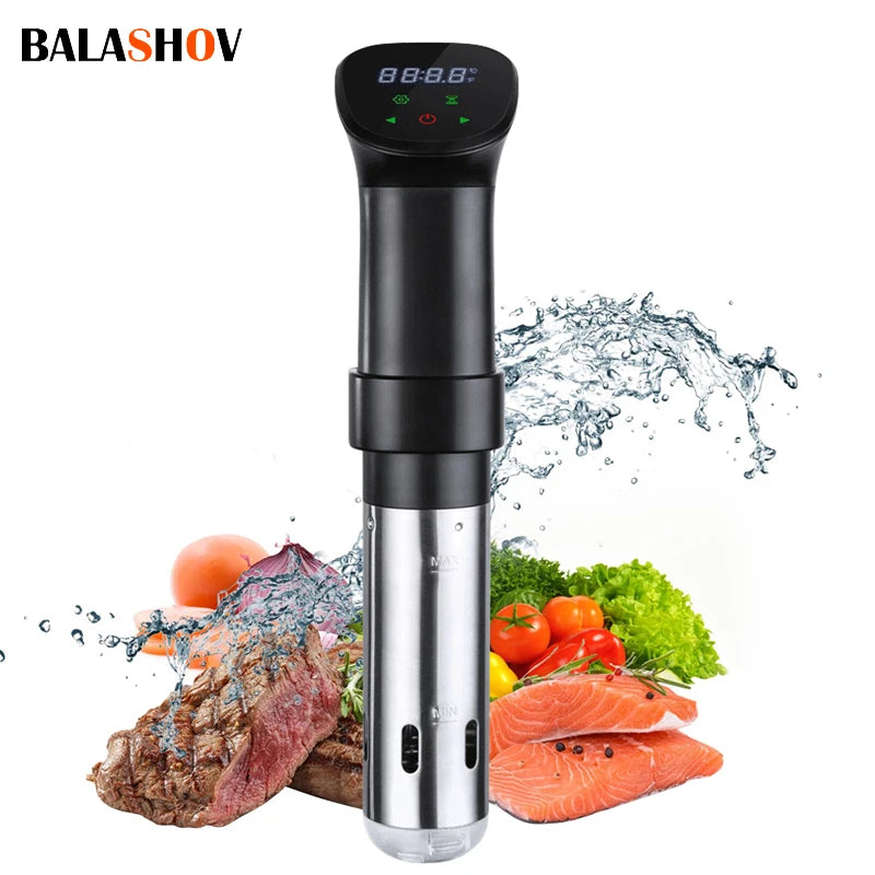 LUXIGEAR™ Sous-Vide 1800W Slow-Cooking Vacuum Cooker Heater