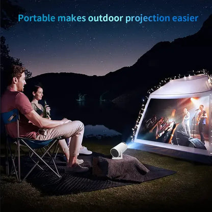 FlexiGear™ Wifi  LCD Smart Portable Projector 720P 4K