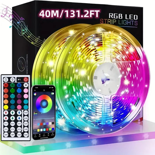 XIBUZZ™ USB LED Strip Lights RGB 5050 Bluetooth  16ft - 131ft