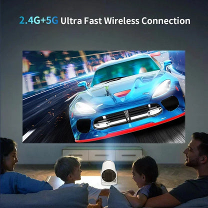FlexiGear™ Wifi  LCD Smart Portable Projector 720P 4K