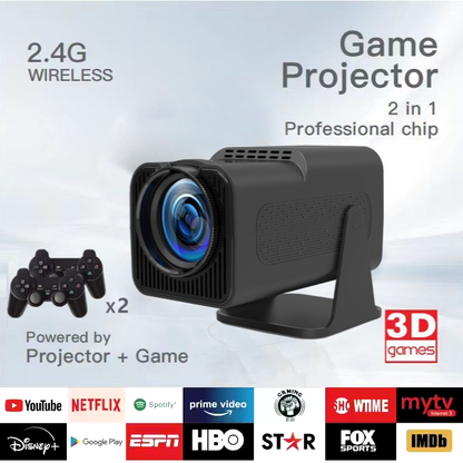 F600 Projector and Game Controller Pack