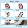 New 4 in 1 Pet Beauty Massage Brush Cat Hair Remover Shedding Multi-functional Self Cleaning Dog Hair Grooming Comb