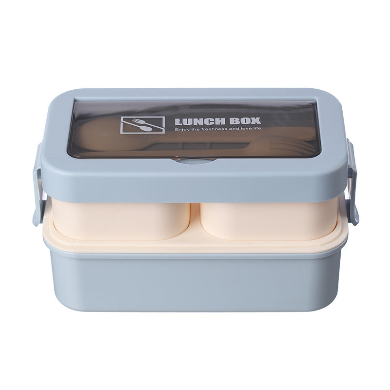 LUXIGEAR™ Double-Layer Lunch Box - Microwaveable