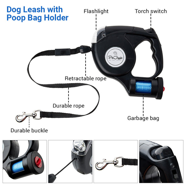 dog leash flashlight