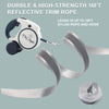 Retractable Dog Leash LED Flashlight and Poop Bag Dispenser 16FT