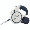 Retractable Dog Leash LED Flashlight and Poop Bag Dispenser 16FT