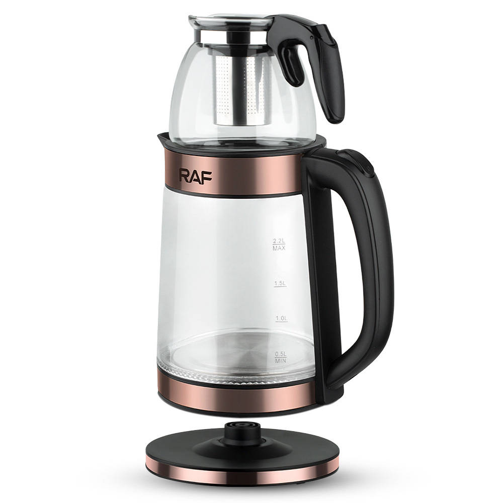 Electric Kettle 1.5L with 4 Colors LED Indicator and Auto Shut Off Function
