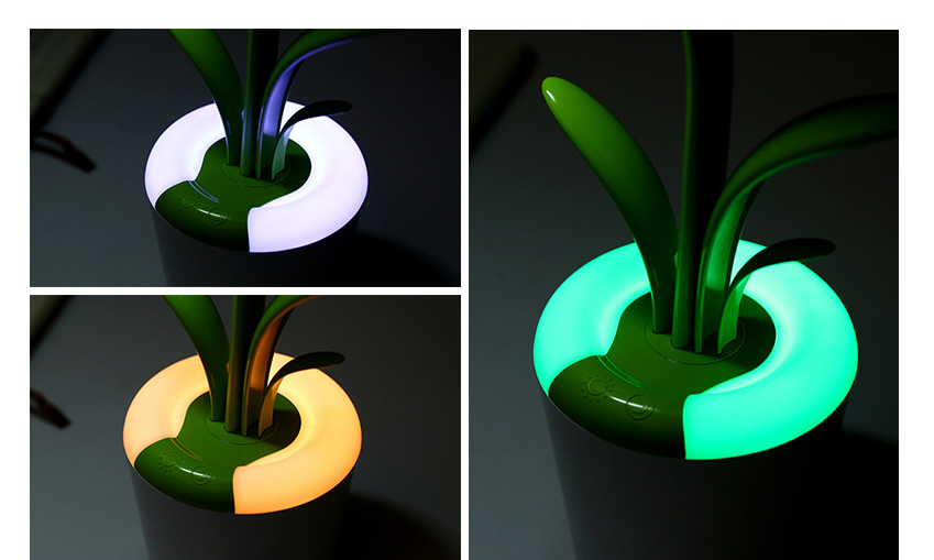 FAMILYHOMEDECOR™ Plant Shape LED Lamp