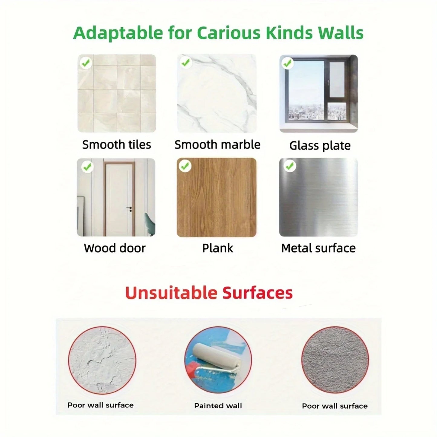 LUXIHOME™ Corner Wall Mounted Shower Corner Caddy