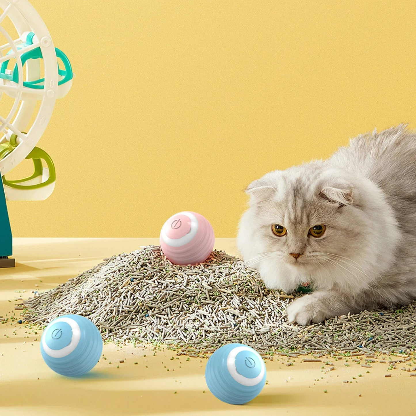 PetJiggle™ Pet Interactive Toy Ball