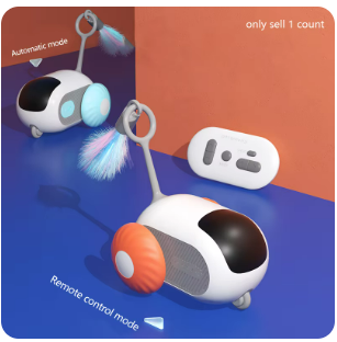 PetJiggle™ Pet Interactive Toy Car