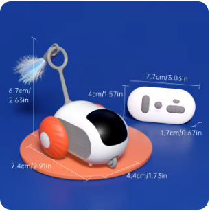 PetJiggle™ Pet Interactive Toy Car